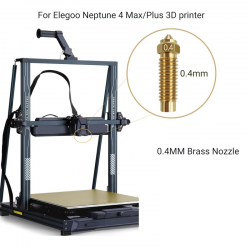 0.4mm Brass Nozzles Kit for Elegoo Neptune 4 Plus/Neptune 4 Max