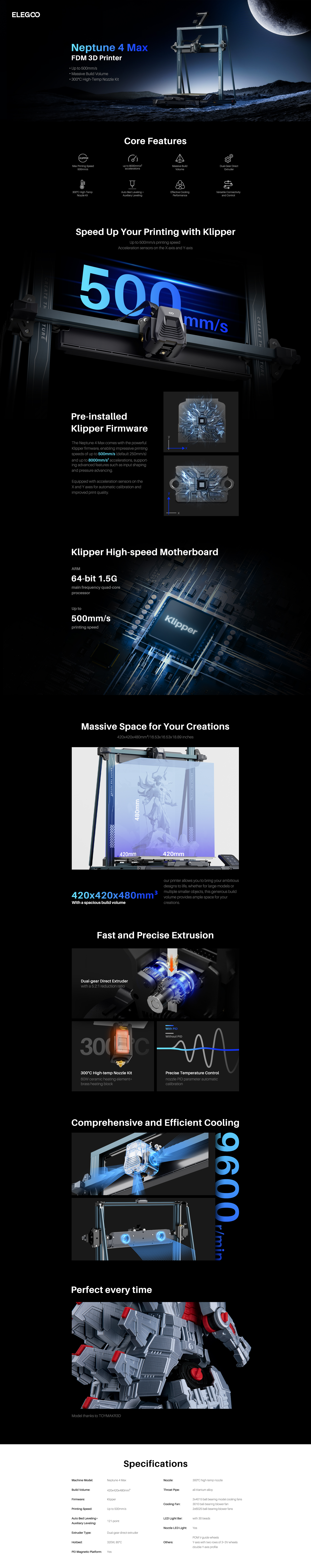 Elegoo Neptune 4 Max Enclosure Kit